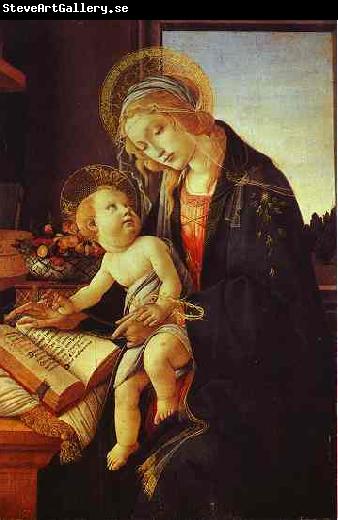 Sandro Botticelli Madonna del Libro